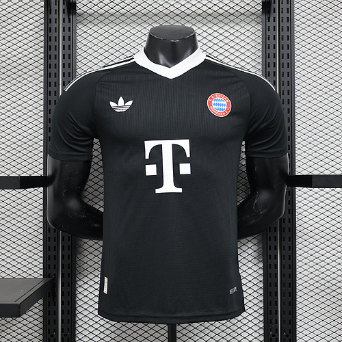24-25 Player Bayern Munich Black Goalkeeper S-XXL